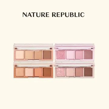 Nature Republic Daily Basic Palette, palette de fards à paupières pour un teint éclatant