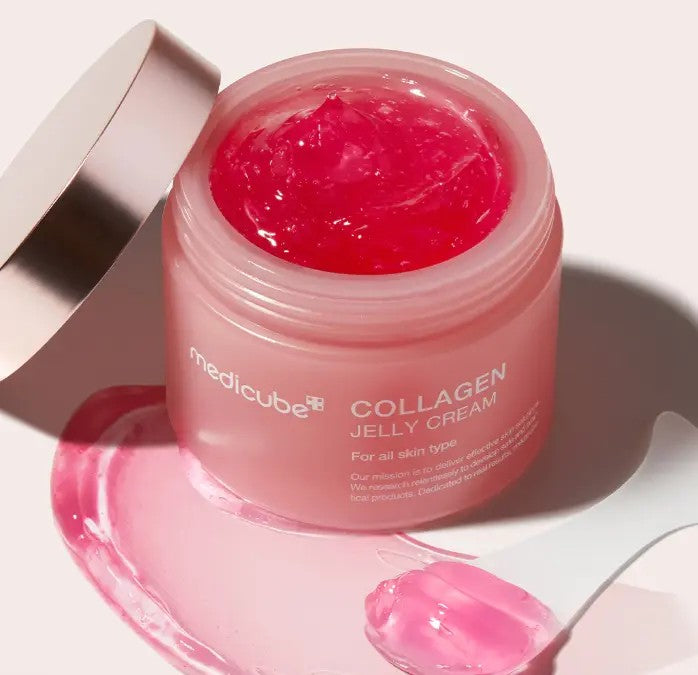 Medicube Collagen Jelly Cream, soin raffermissant qui lisse les rides pour peau grasse et mixte