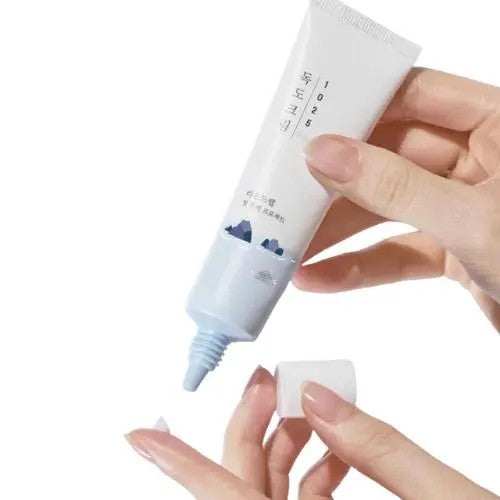 Round Lab 1025 Dokdo Eye Cream, soin contour des yeux à la niacinamide et à l'adénosine