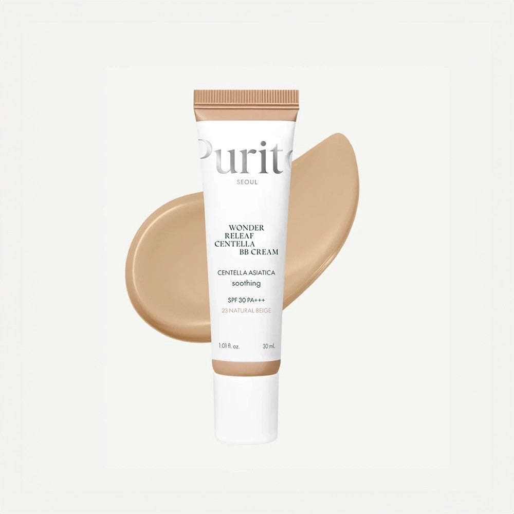 Purito Wonder Releaf Centella BB Cream, BB crème teint unifié à la niacinamide