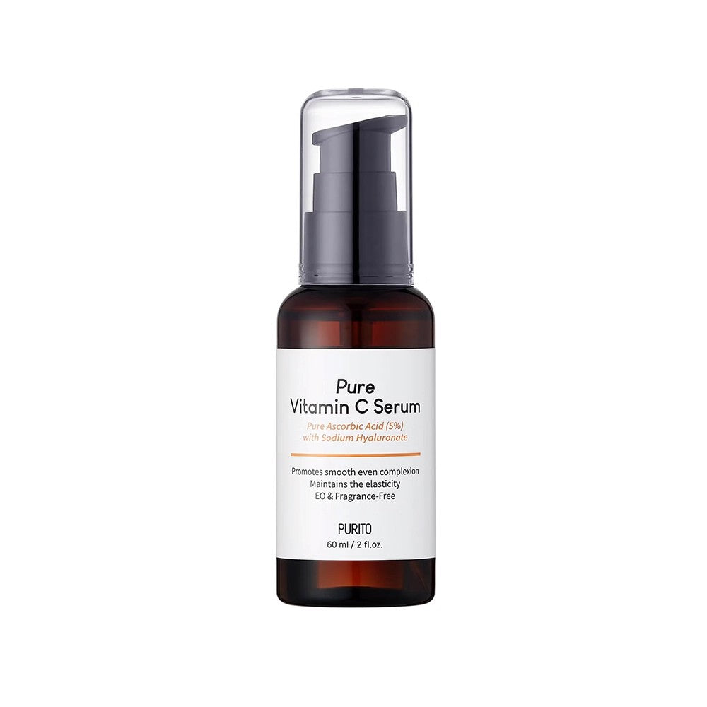 Purito Pure Vitamin C Serum, sérum illuminateur coréen à la vitamine C 5%