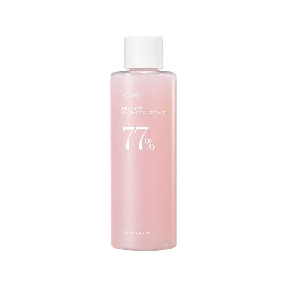 Anua Peach 77 Niacinamide Essence Toner, lotion tonique coréenne à 77% d'extrait de pêche