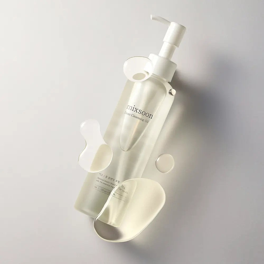 Mixsoon Bean Cleansing Oil, huile démaquillante ferments de soja nettoyage en profondeur peau terne