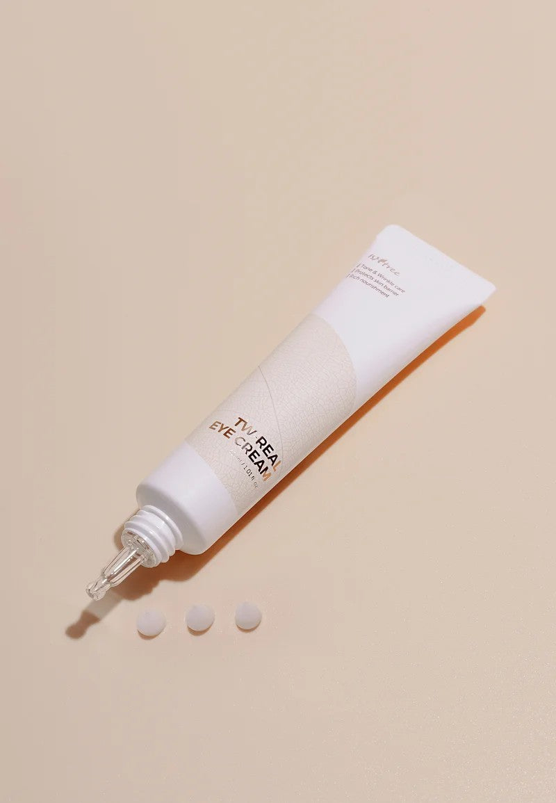 Isntree TW-Real Eye Cream, soin contour des yeux renforce la barrière cutanée