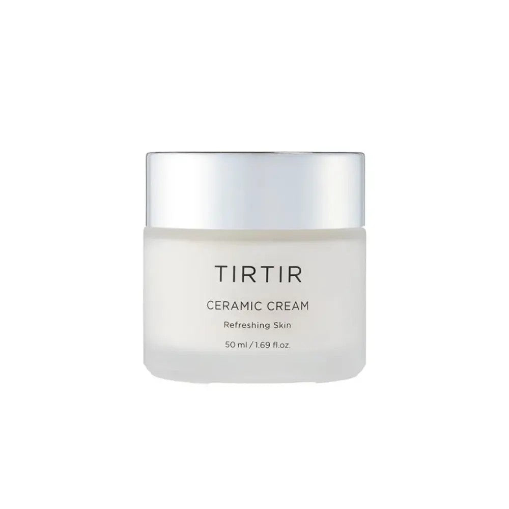 TIR TIR Ceramic Cream, crème hydratante visage coréenne à l'acide polyglutamique et beurre de karité