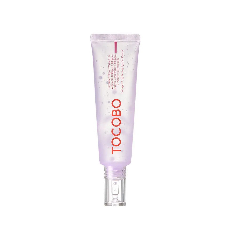 Tocobo Collagen Brightening Eye Gel Cream, gel contour des yeux coréen au collagène végétal