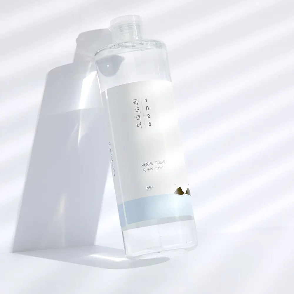 Round Lab 1025 Dokdo Toner, toner hydratant coréen pour une peau lissée et rééquilibrée