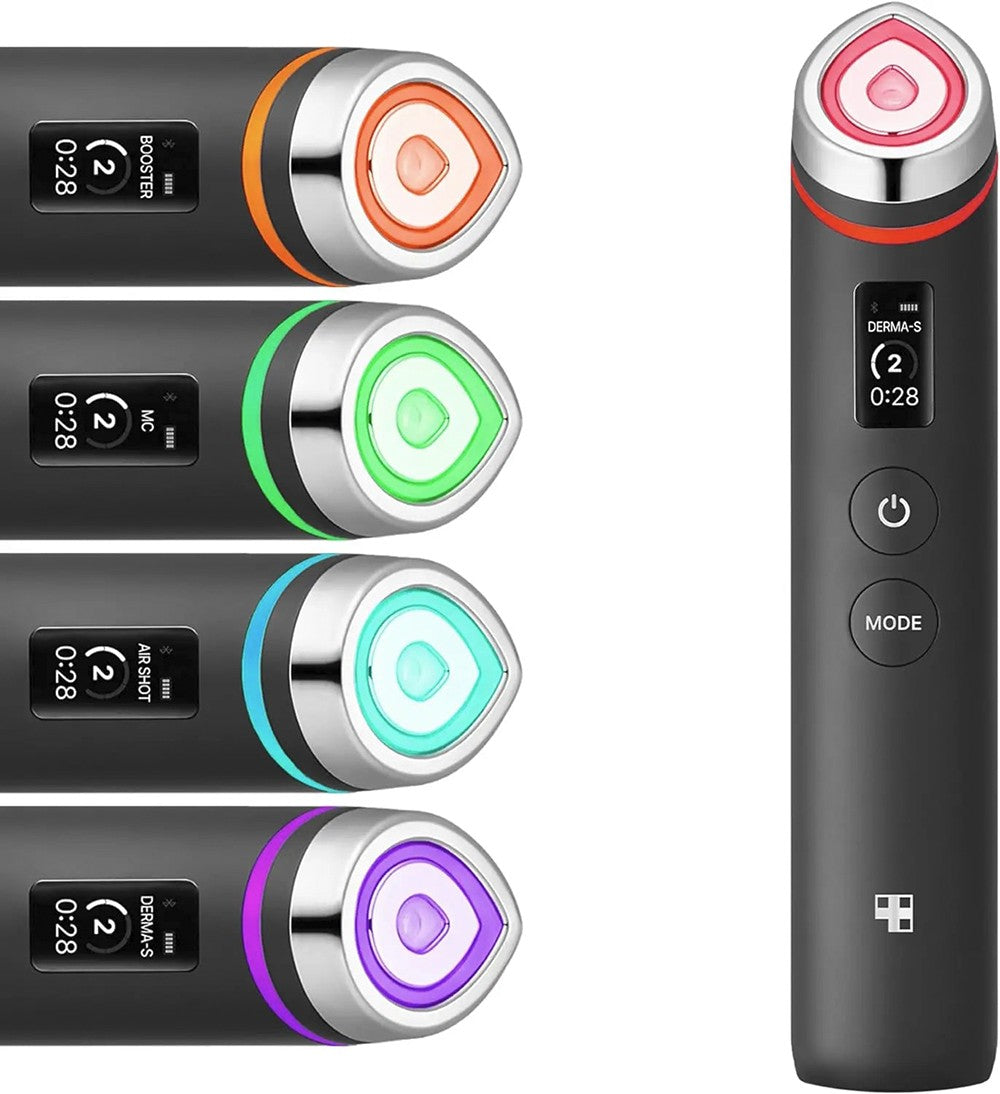 Medicube AGE-R Booster Pro Ex, appareil visage a vibrations soniques pour peau mature