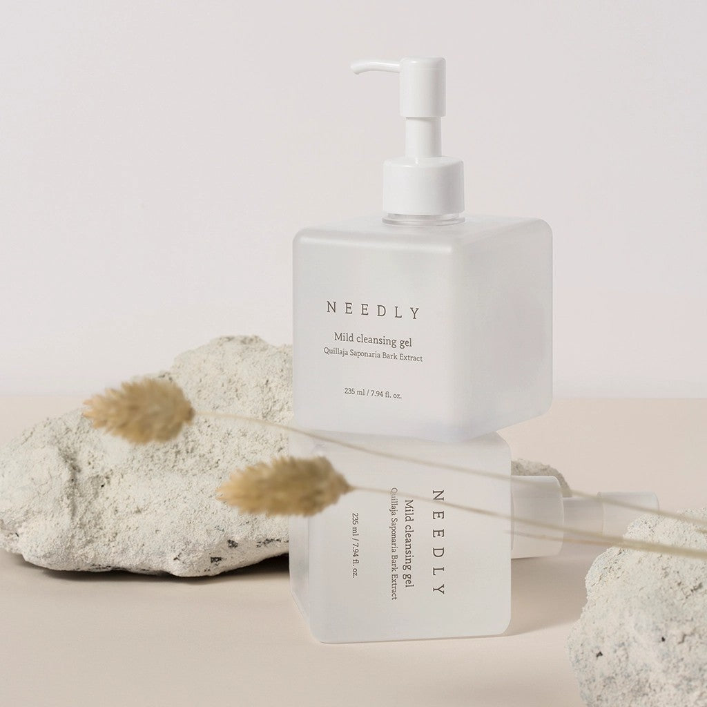 Needly Mild Cleansing Gel, nettoyant frais qui maintient la peau hydratee