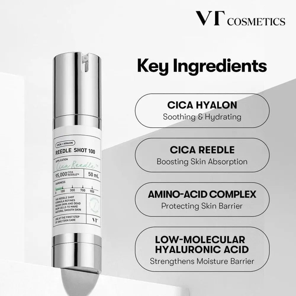 VT Reedle Shot 300, soin visage micro-aiguilles pour tous types de peau