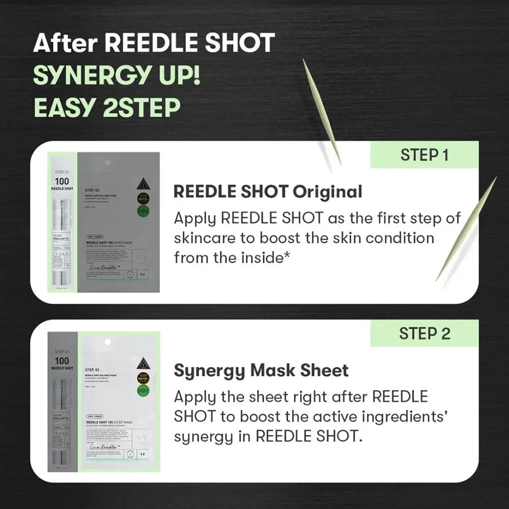VT Cosmetics Mild Reedle Shot 300 Mask, masque revitalisant qui hydrate et illumine