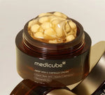 Medicube Deep Vita C Capsule Cream, crème hydratante coréenne booster d'éclat pour peau terne