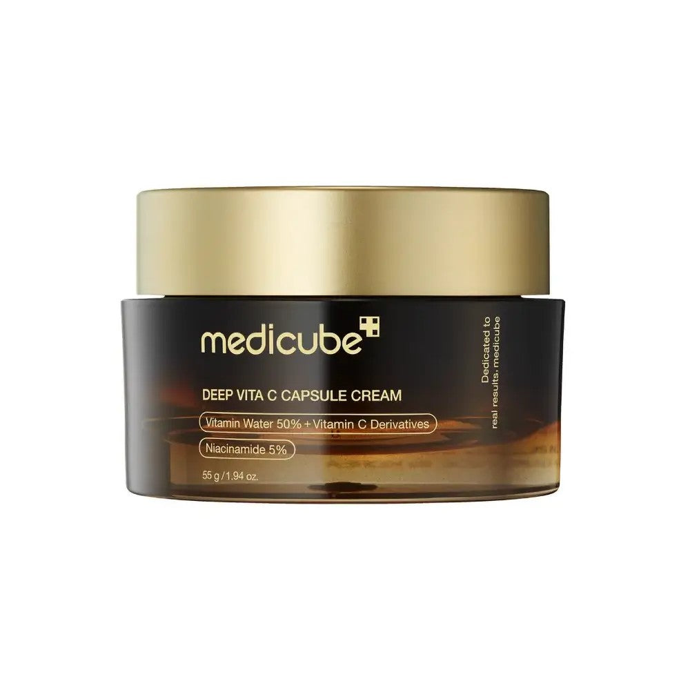 Medicube Deep Vita C Capsule Cream, crème visage éclat à la vitamine C encapsulée coréenne
