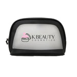K Beauty Cosmetics Trousse de voyage imperméable à fermeture éclair, 21x14x8 cm