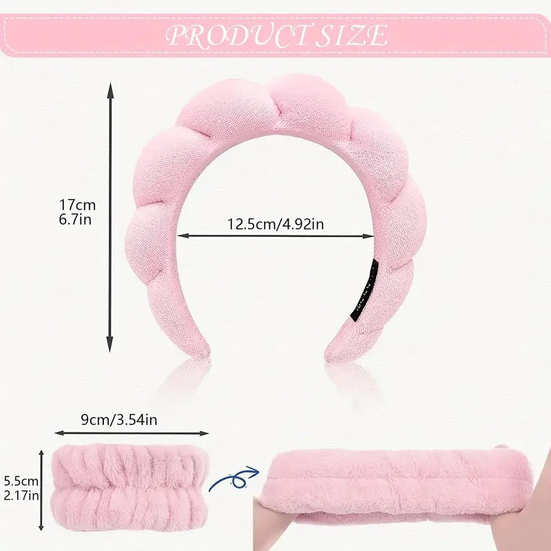 K Beauty Cosmetics accessoire poignée et bandeau cheveux beauté