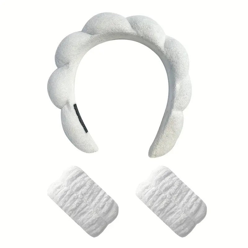 K Beauty Cosmetics bandeau cheveux confortable pour routine de soin visage