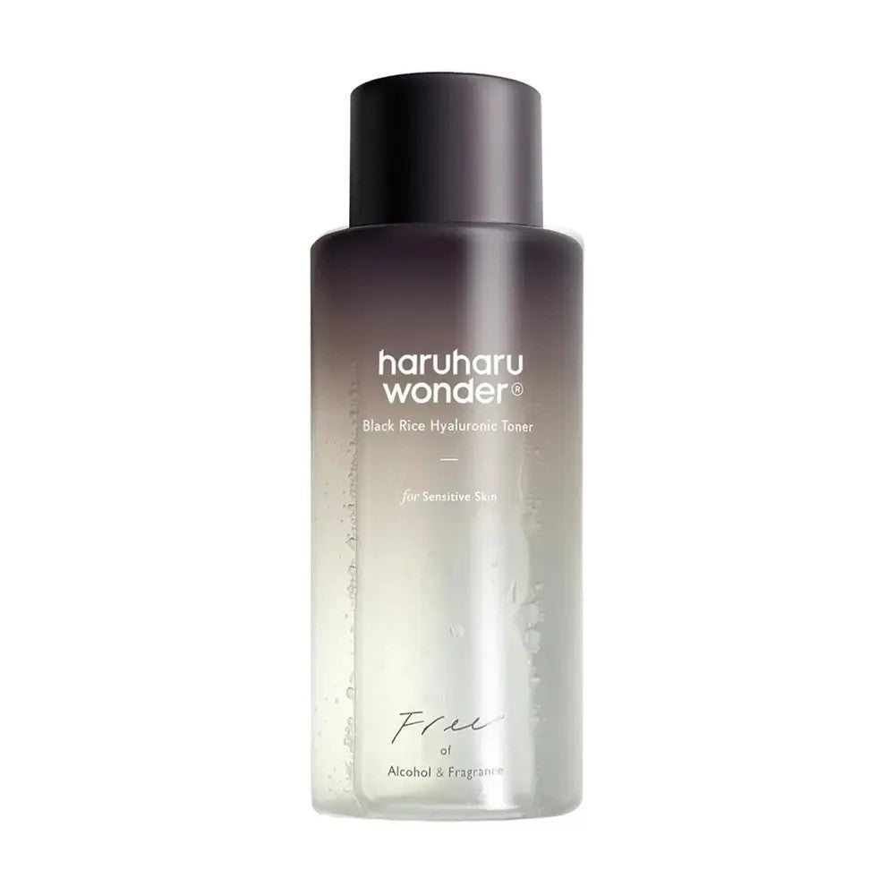 Haruharu Wonder Black Rice Hyaluronic Toner, tonique visage coréen au riz noir fermenté