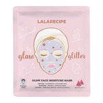 LALARECIPE Glow Face Moisture Mask, masque hydrogel coréen aux peptides