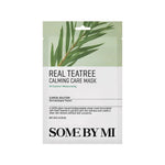 Some by Mi Real Tea Tree Calming Care Mask, masque tissu coréen apaisant au tea tree