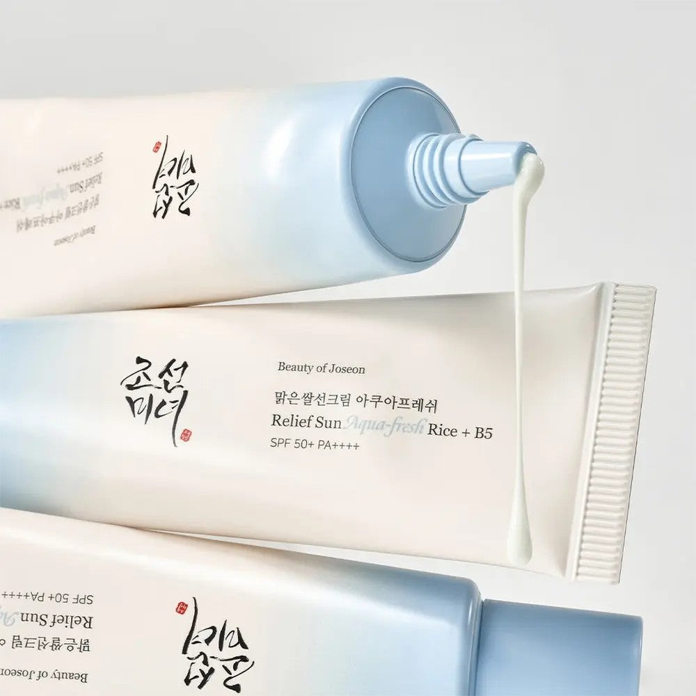 Crème solaire Beauty of Joseon Aqua-fresh au panthénol B5, hydrate et apaise sans effet blanc