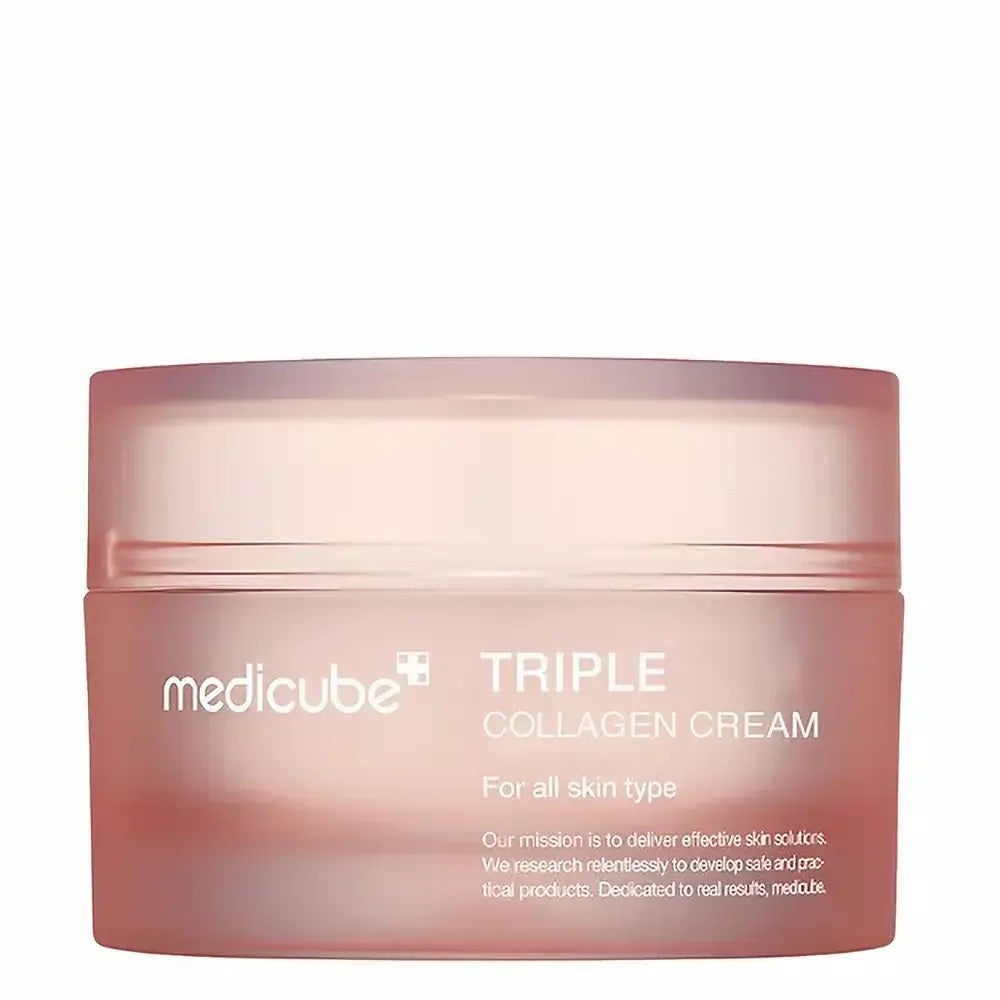 Medicube Triple Collagen Cream 4.0, crème visage anti-âge coréenne au triple collagène