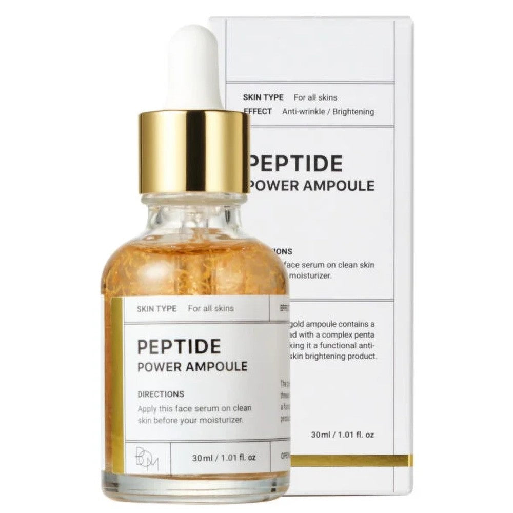 Beauty of Majesty Peptide Power Ampoule, ampoule aux extraits fermentés, convient à toutes les peaux