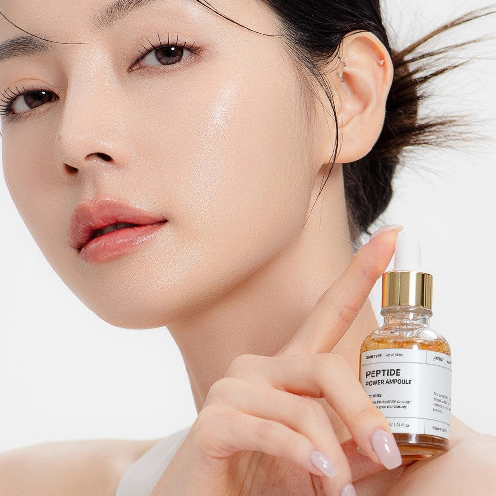 Beauty of Majesty Peptide Power Ampoule, soin coréen aux peptides pour un effet lifté visible