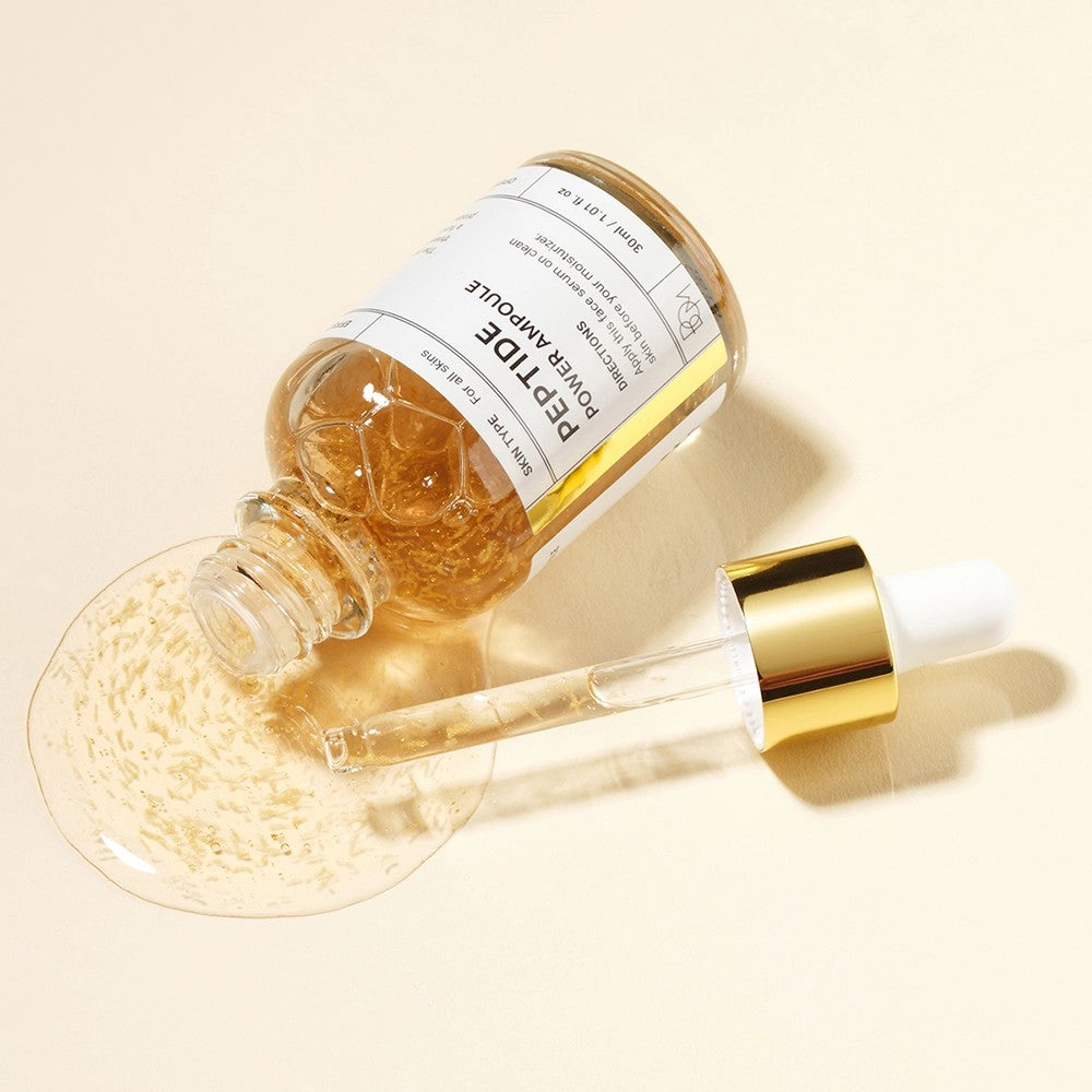 Beauty of Majesty Peptide Power Ampoule, ampoule qui renforce la barrière cutanée, peau mature