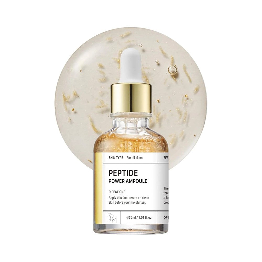 Beauty of Majesty Peptide Power Ampoule, soin à l'or 24K et extraits fermentés pour lisser les rides