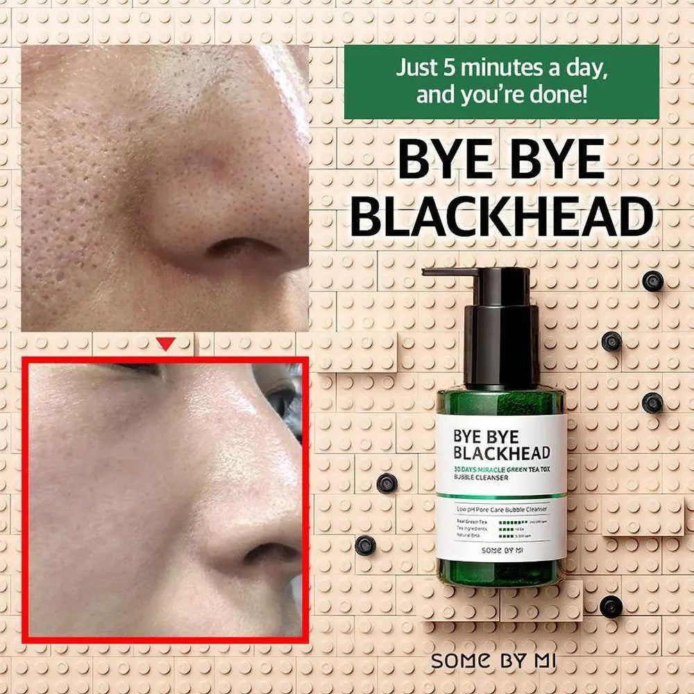 Some by Mi Bye Bye Blackhead, nettoyant visage anti points noirs tous types de peau