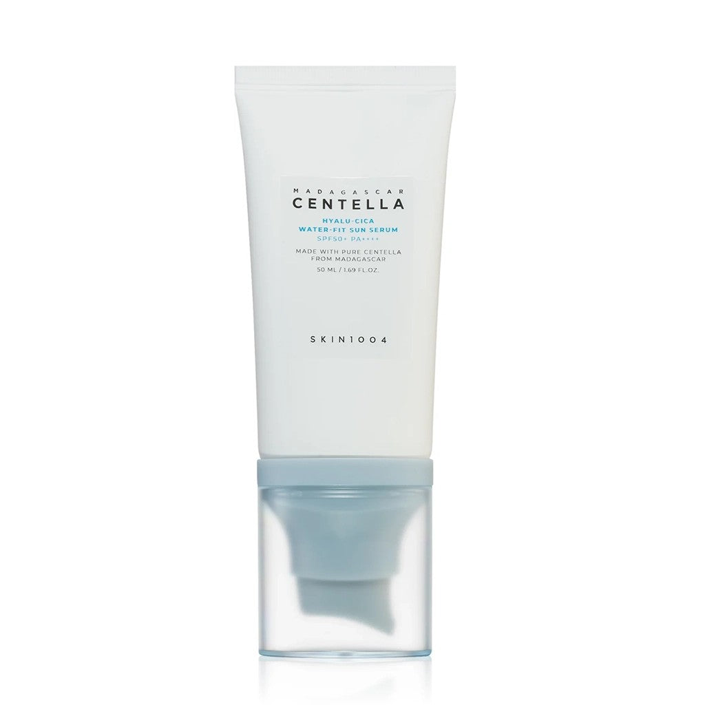 SKIN1004 Hyalu-Cica Water-Fit Sun Serum SPF50+, protection solaire visage coréenne