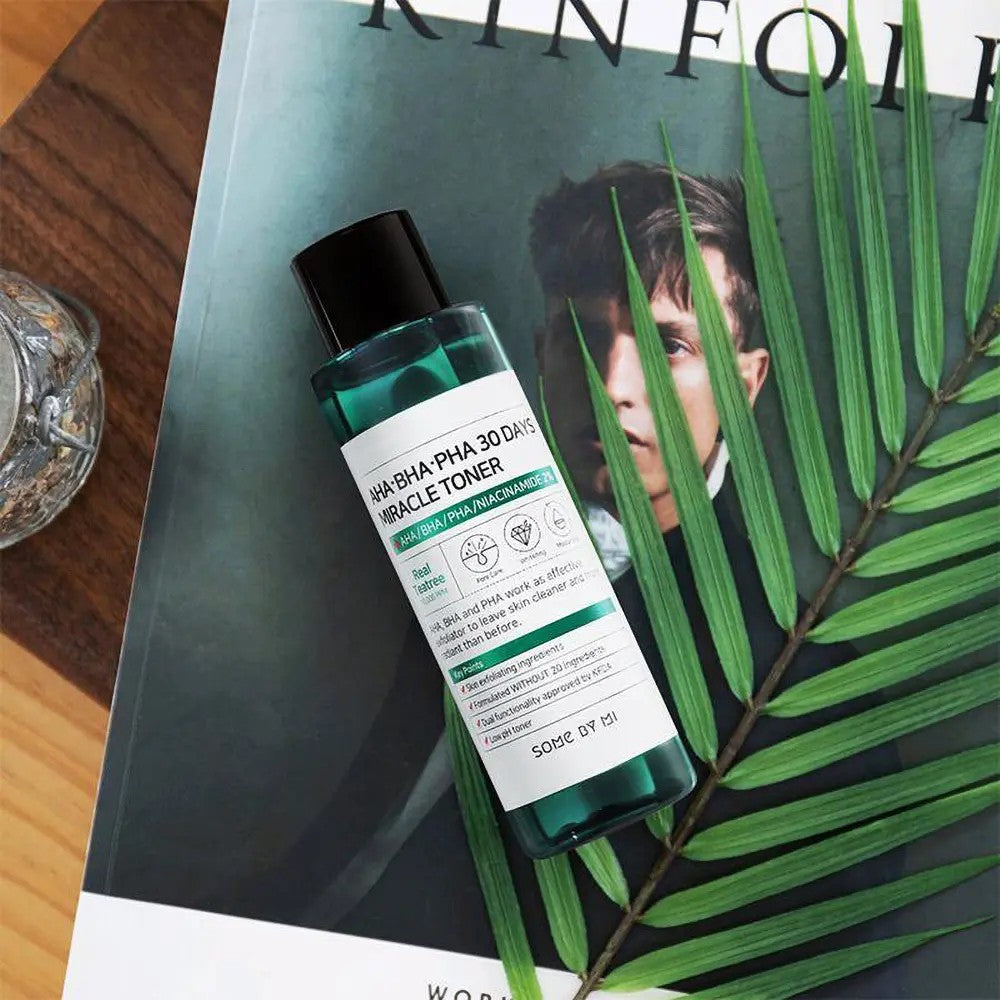 Some by Mi 30 Days Miracle Toner, tonique coreen aux triple acides pour peau mixte