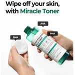 Some by Mi 30 Days Miracle Toner, tonique exfoliant pour peau grasse et terne