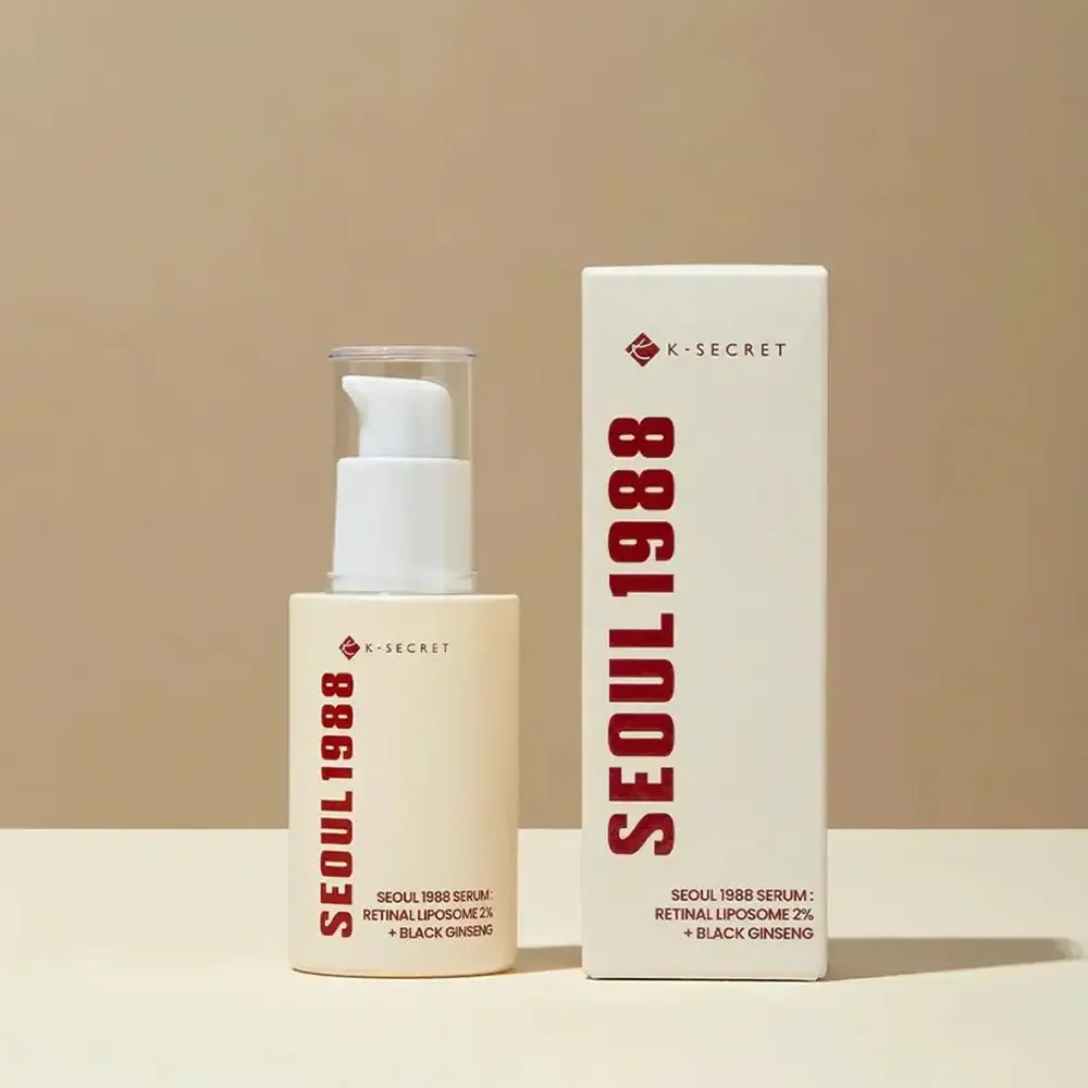 KSECRET Seoul 1988 Serum, sérum coréen illumine le teint terne pour peau mixte et grasse