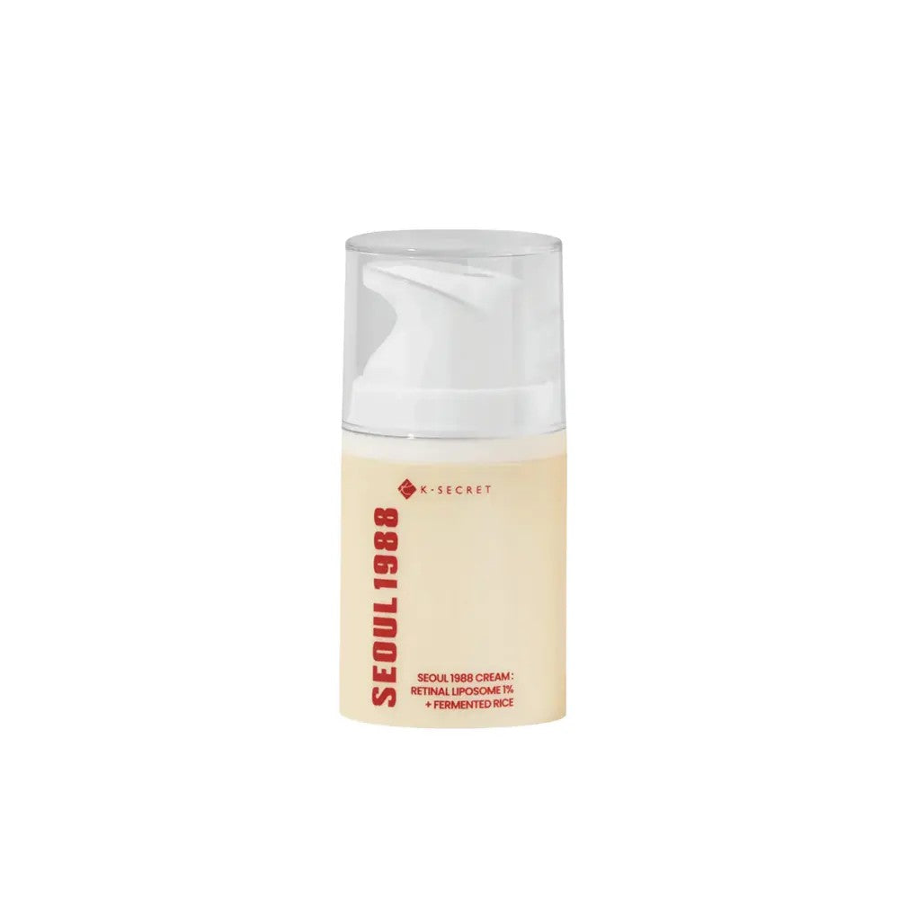 KSECRET Seoul 1988 Cream, crème coréenne au rétinal liposomé 1% et ferment de riz