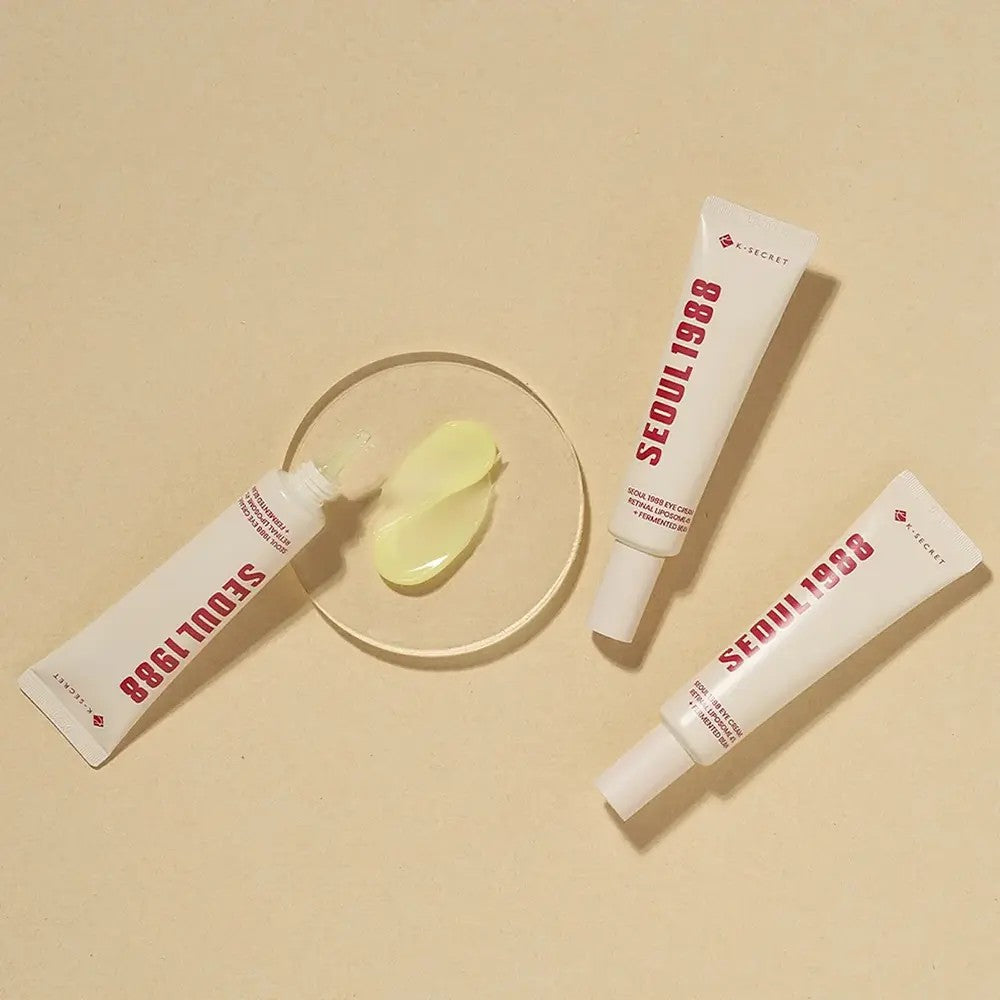 KSECRET Seoul 1988 Eye Cream, contour des yeux illumine le regard, peau sèche et terne