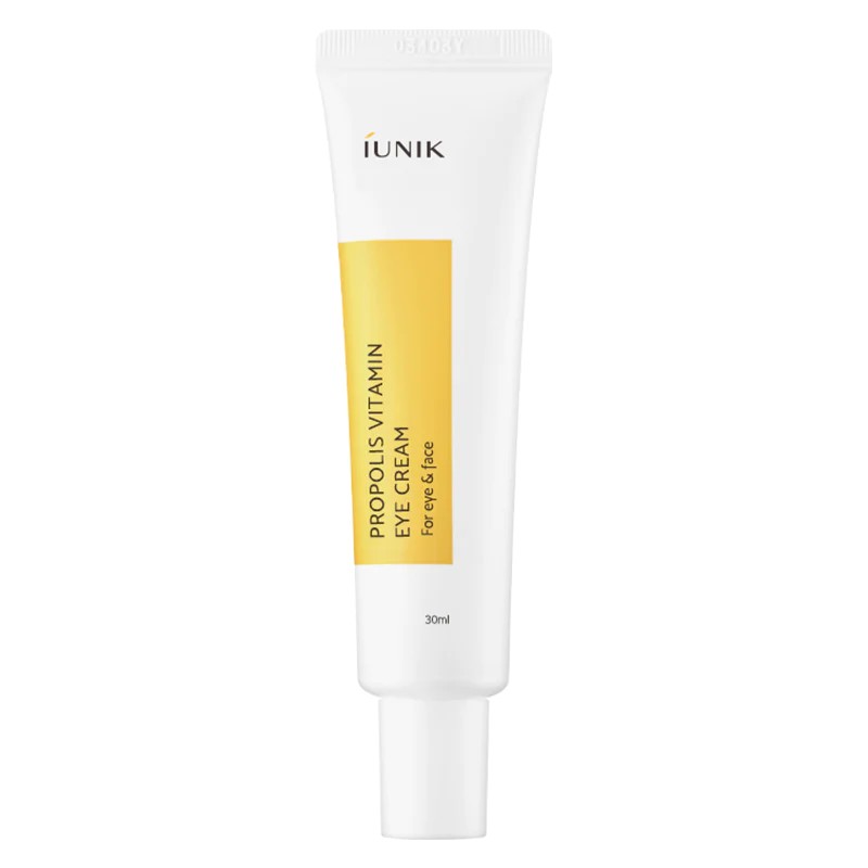 IUNIK Propolis Vitamin Eye Cream, crème contour des yeux coréenne à la propolis