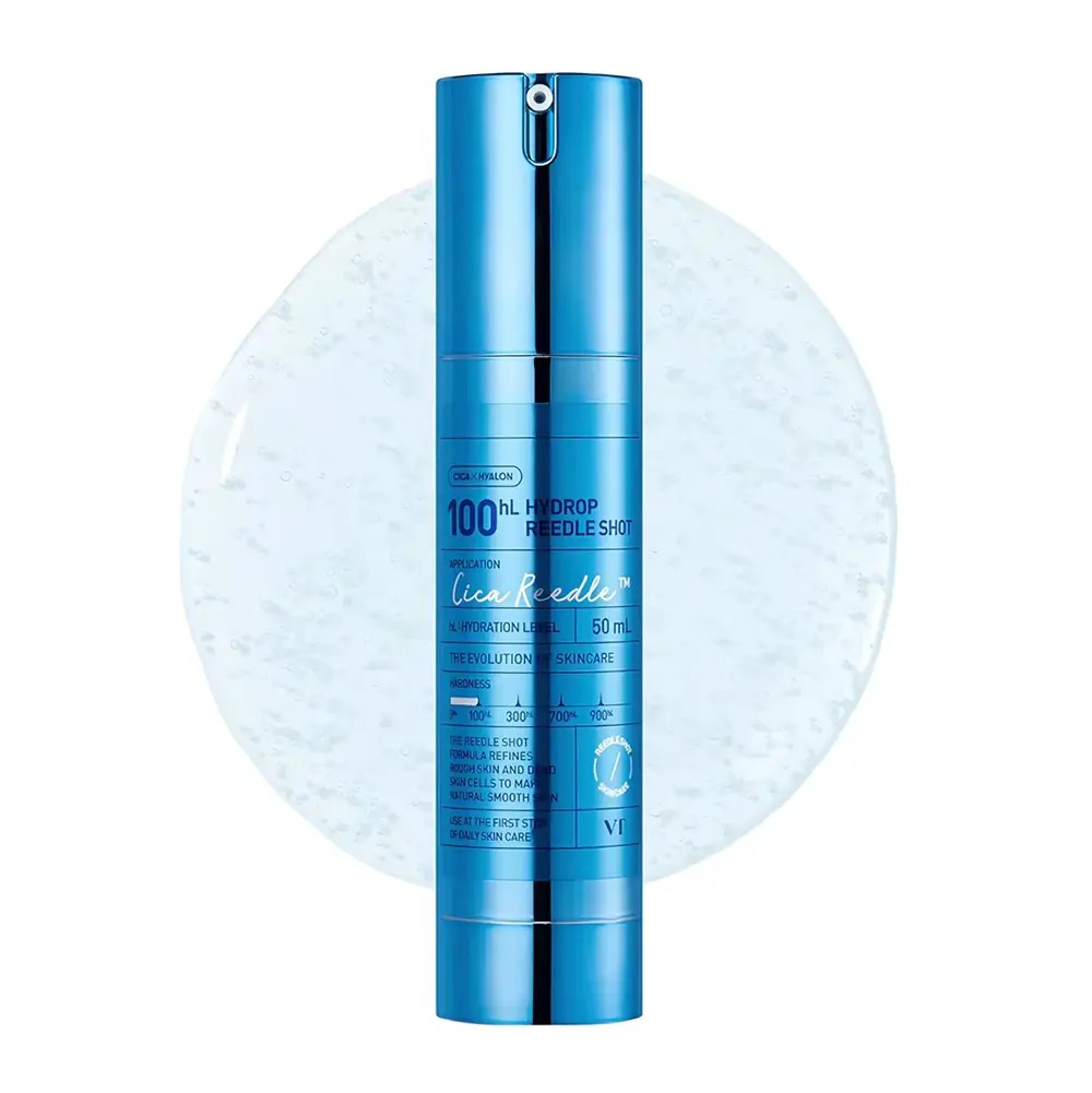VT Hydrop Reedle Shot 100, sérum au CICA REEDLE repulpant pour peau déshydratée