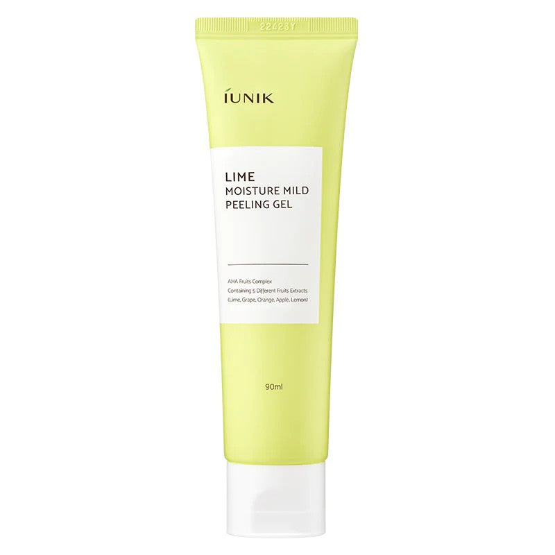 IUNIK Lime Peeling Gel, exfoliant coréen au citron vert pour une peau douce et lissée