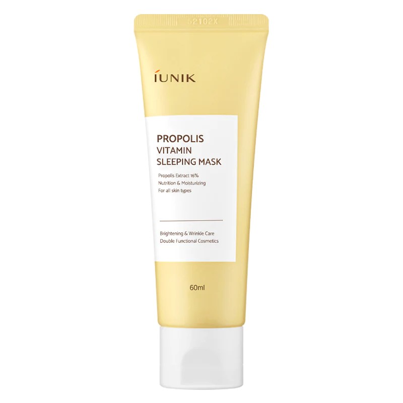 IUNIK Propolis Vitamin Sleeping Mask, masque de nuit coréen à la propolis et vitamines