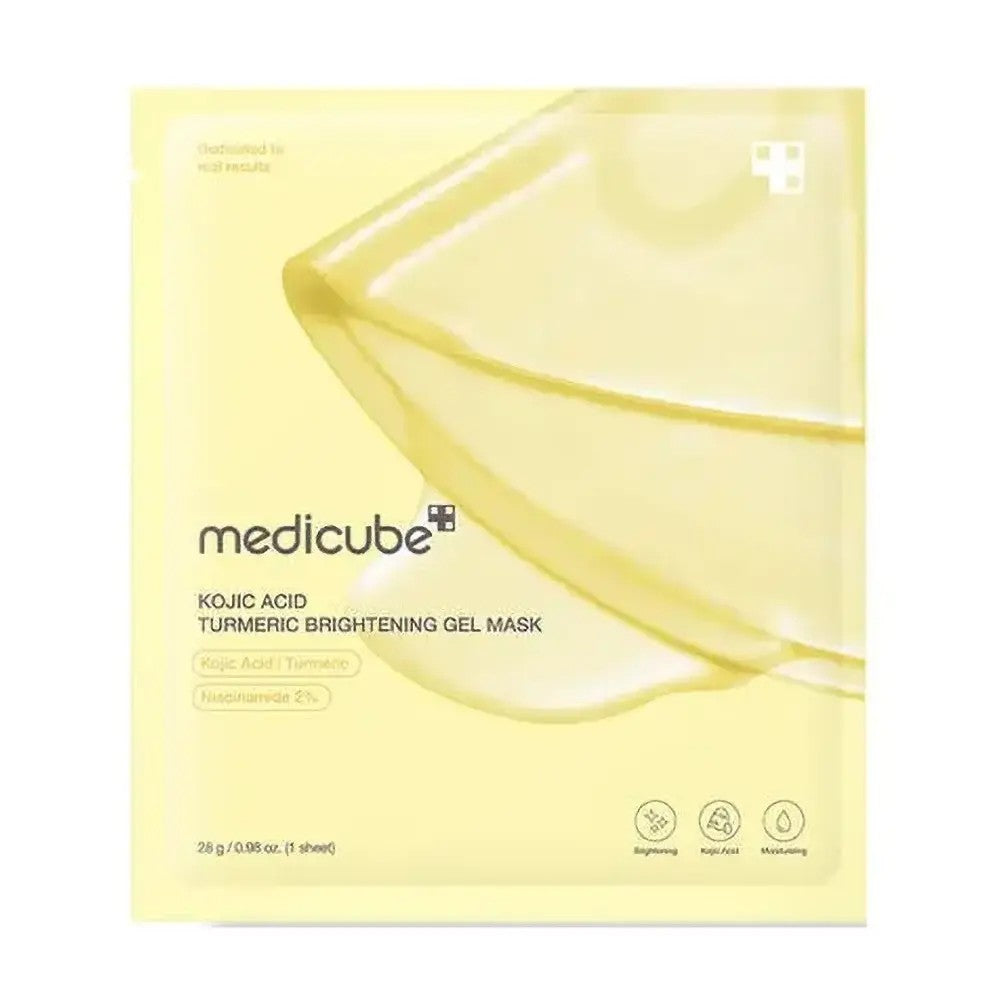 Medicube Kojic Acid Turmeric Brightening Gel Mask, masque de nuit illuminateur coréen