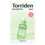 Torriden Balanceful Mask, masque visage coréen à la Centella pour peaux mixtes, grasses et matures