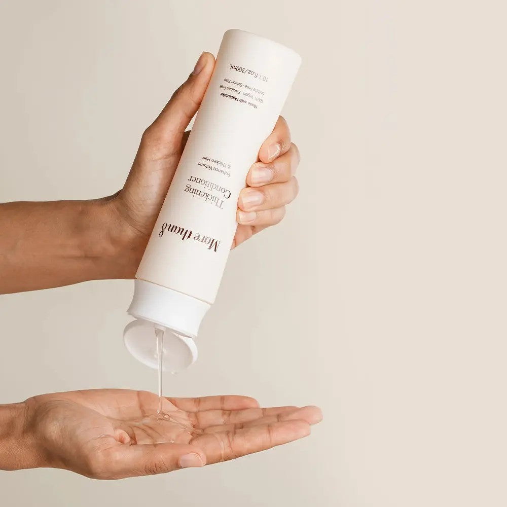 Morethan8 Thickening Conditioner, après-shampoing au thé vert redonnant du corps
