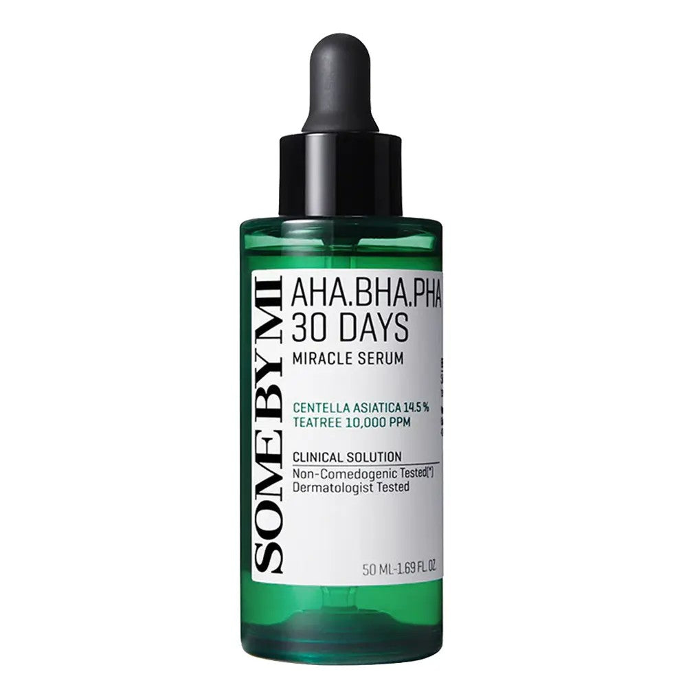 Some by Mi AHA BHA PHA 30 Days Miracle Serum, serum visage exfoliant coreen