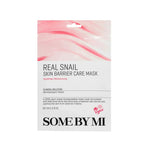 Some by Mi Real Snail Skin Barrier Care Mask, masque tissu coréen hydratant à la mucine d'escargot