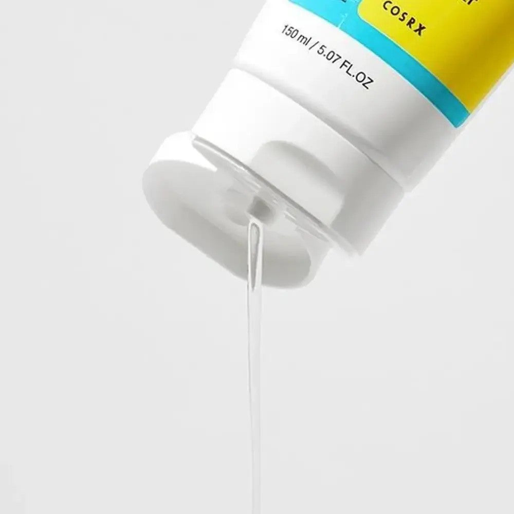 Cosrx Low pH Good Morning Gel Cleanser, nettoyant doux au BHA pour purifier la peau