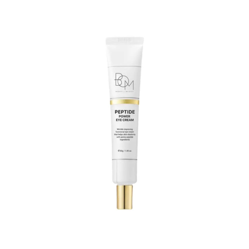 Beauty of Majesty Peptide Power Eye Cream, crème contour des yeux anti-âge coréenne aux peptides