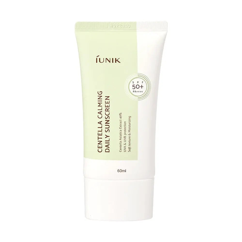 IUNIK Centella Calming Daily Sunscreen, écran solaire visage qui protège et calme la peau