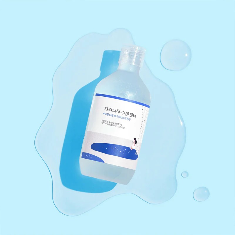Round Lab Birch Juice Toner, toner à l'acide hyaluronique pour hydratation longue durée du visage