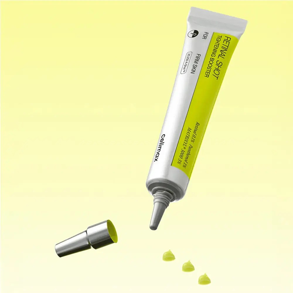 Célimax The Vita A Retinal Shot, booster raffermissant à la niacinamide et peptides